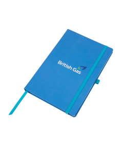 British Gas Cyan A5 Notebook