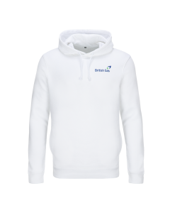 British Gas White Organic Hoodie