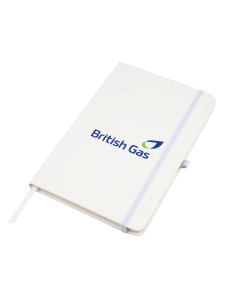 British Gas White Notebook