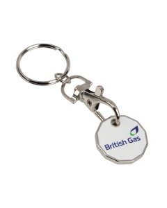 British Gas Trolley Coin Keyrings (25 pack)