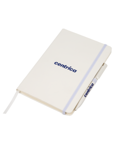 Centrica A5 White Notebook & Pen Set