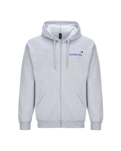 Scottish Gas Grey Full Zip Hoodie